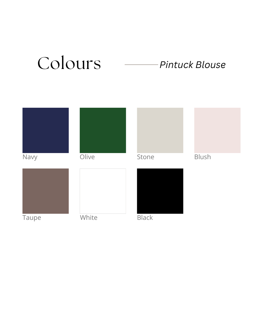 Pintuck Blouse - Image 20