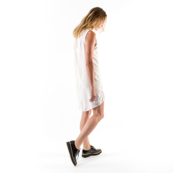 Kim Sassen Clothing Binding Dress White Back Full