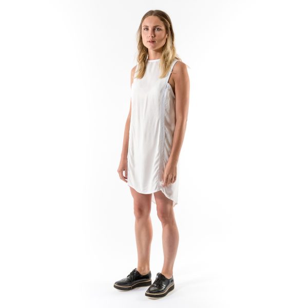 Kim Sassen Clothing Binding Dress White Front