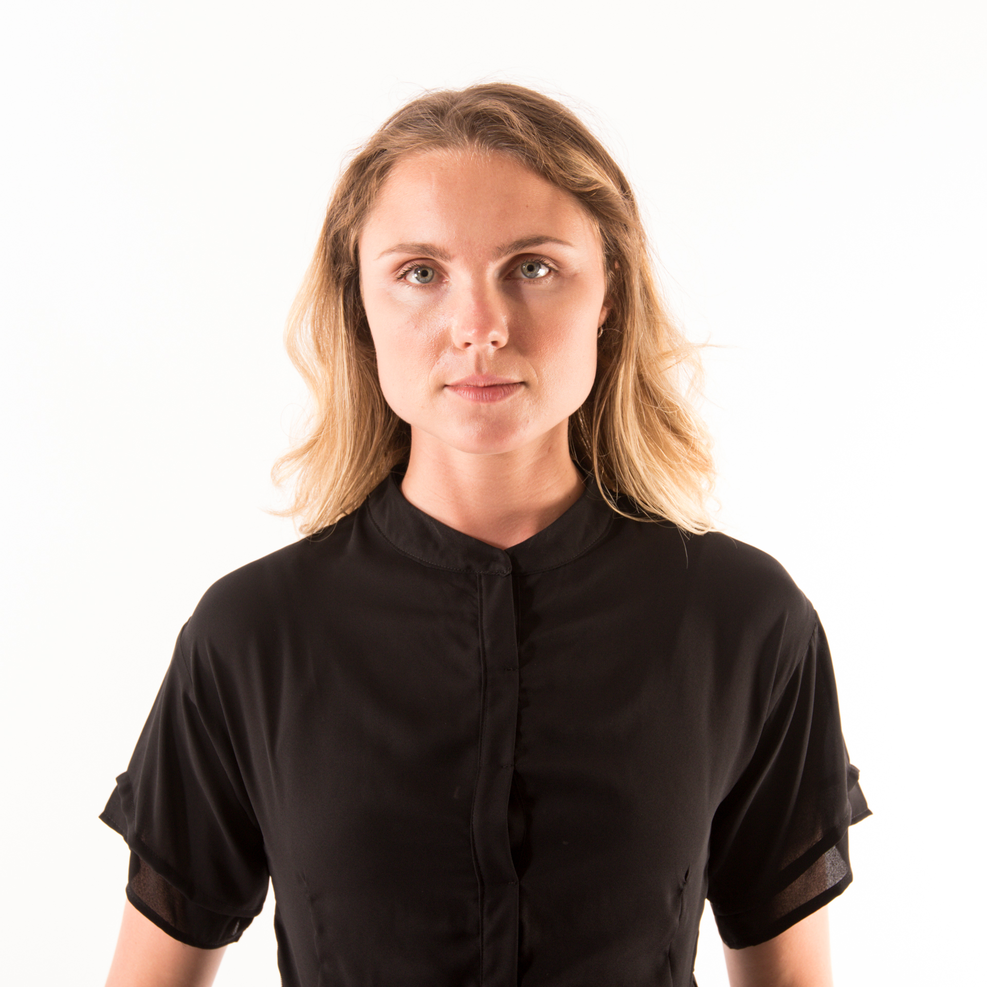 Kim Sassen Clothing George Dress Black Front Close