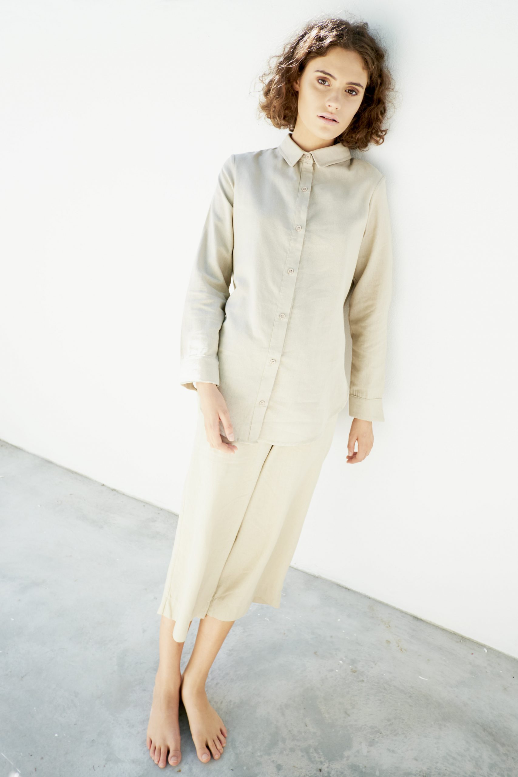 Kim Sassen Clothing Shirt Stone Front