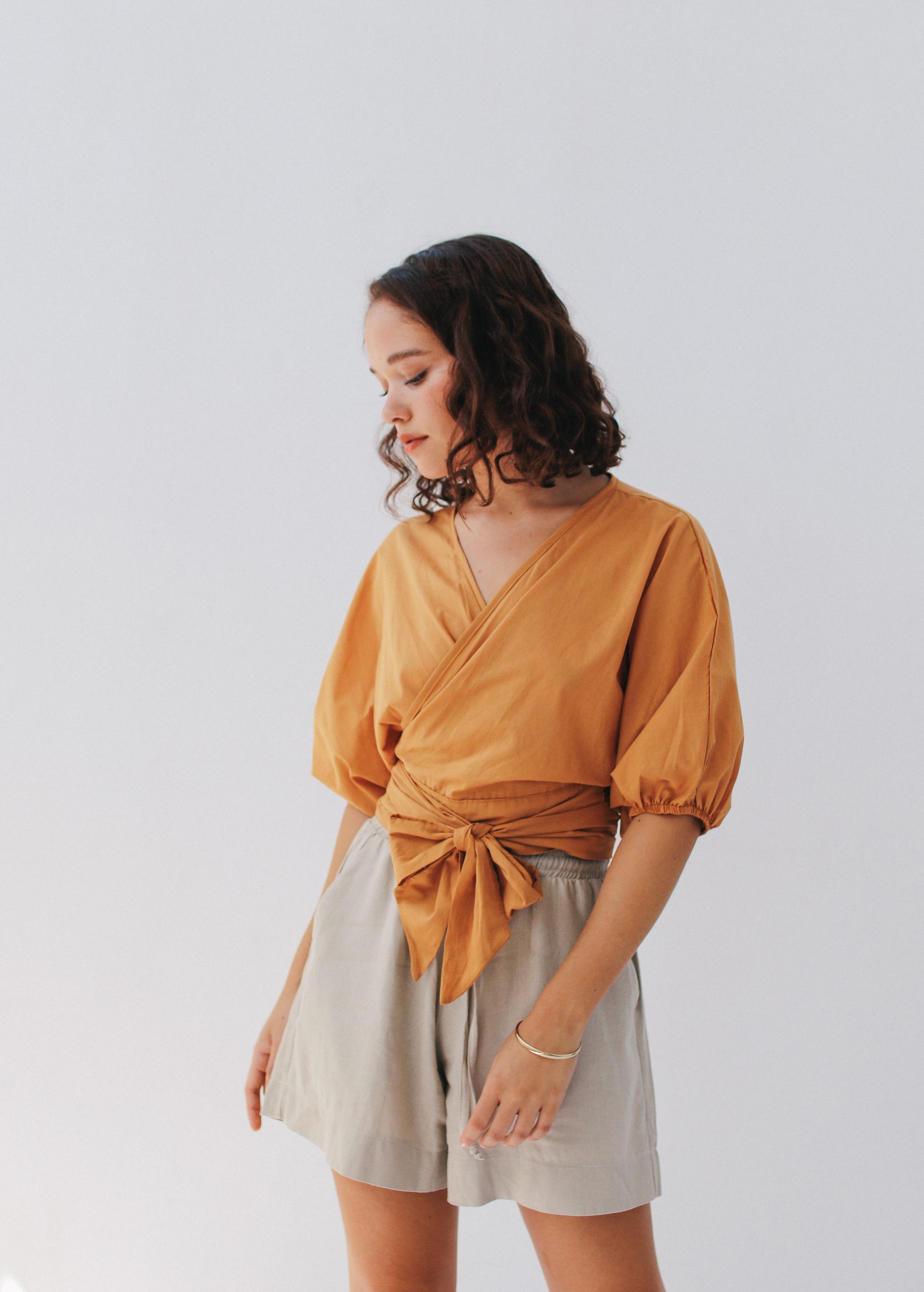 Voile Wrap Top - Image 5