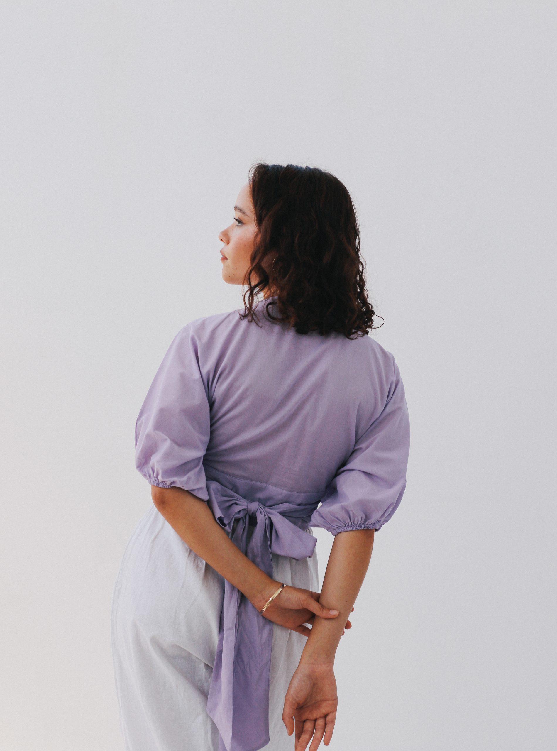 Voile Wrap Top - Image 10