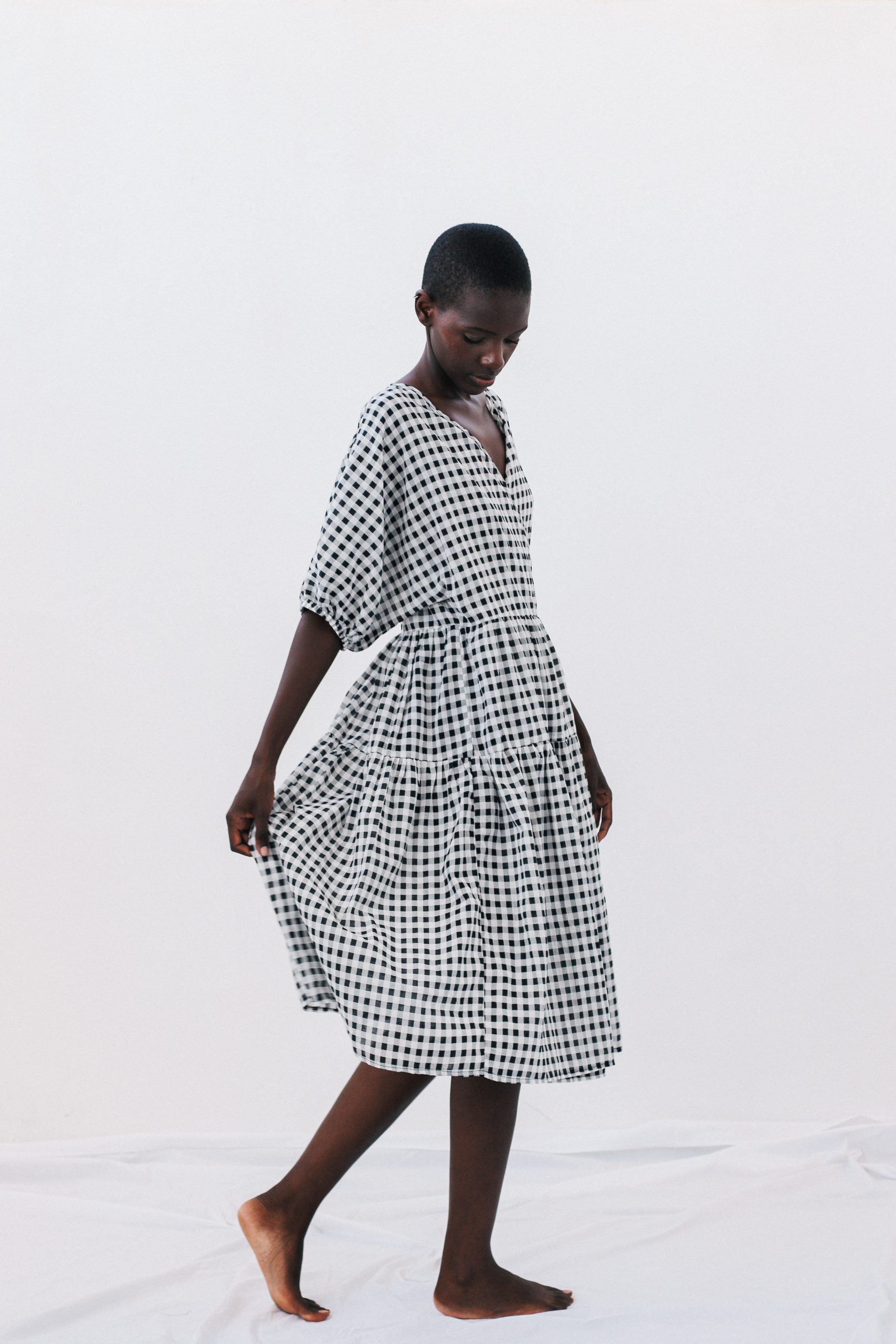 Voile Wrap Dress - Image 9