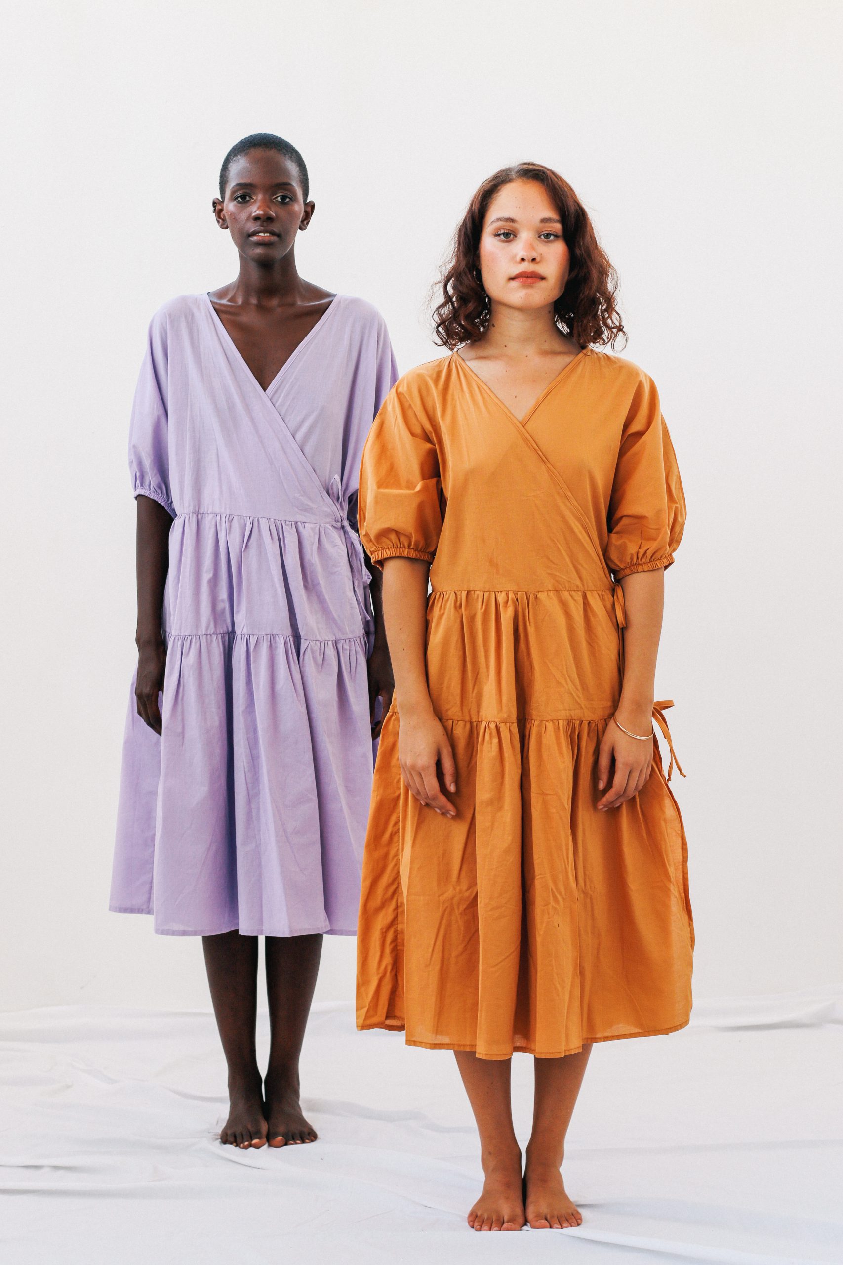 Voile Wrap Dress - Image 5
