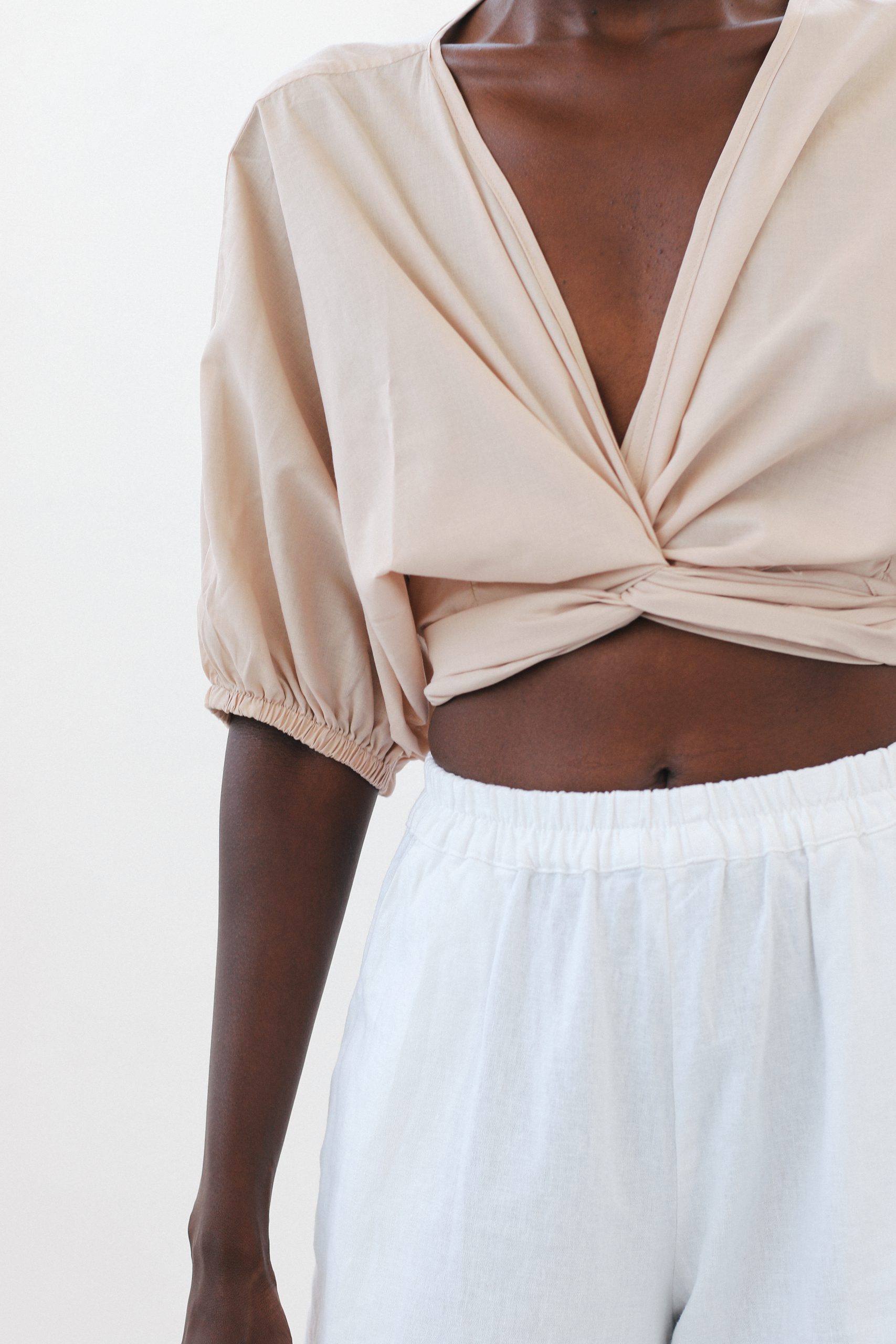 Voile Wrap Top - Image 7