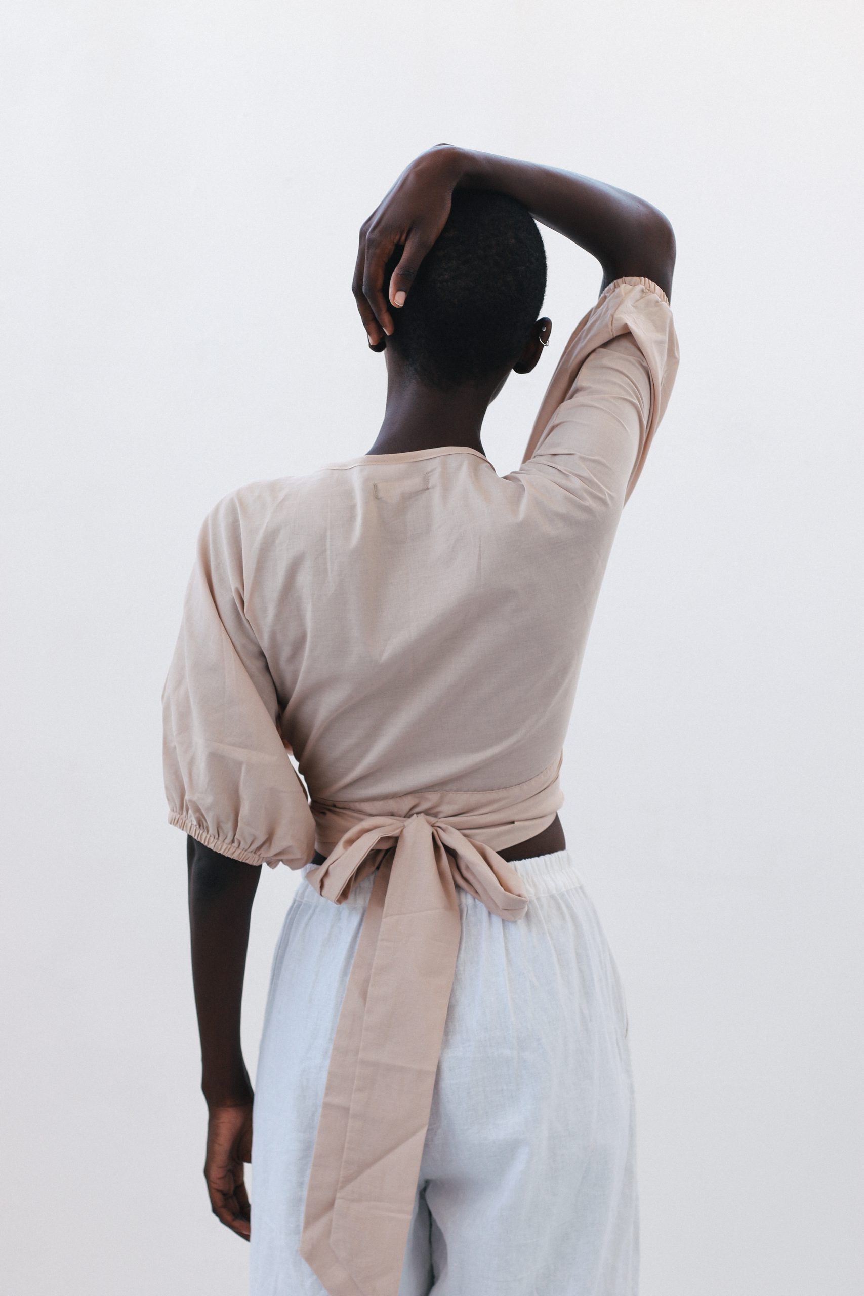 Voile Wrap Top - Image 8