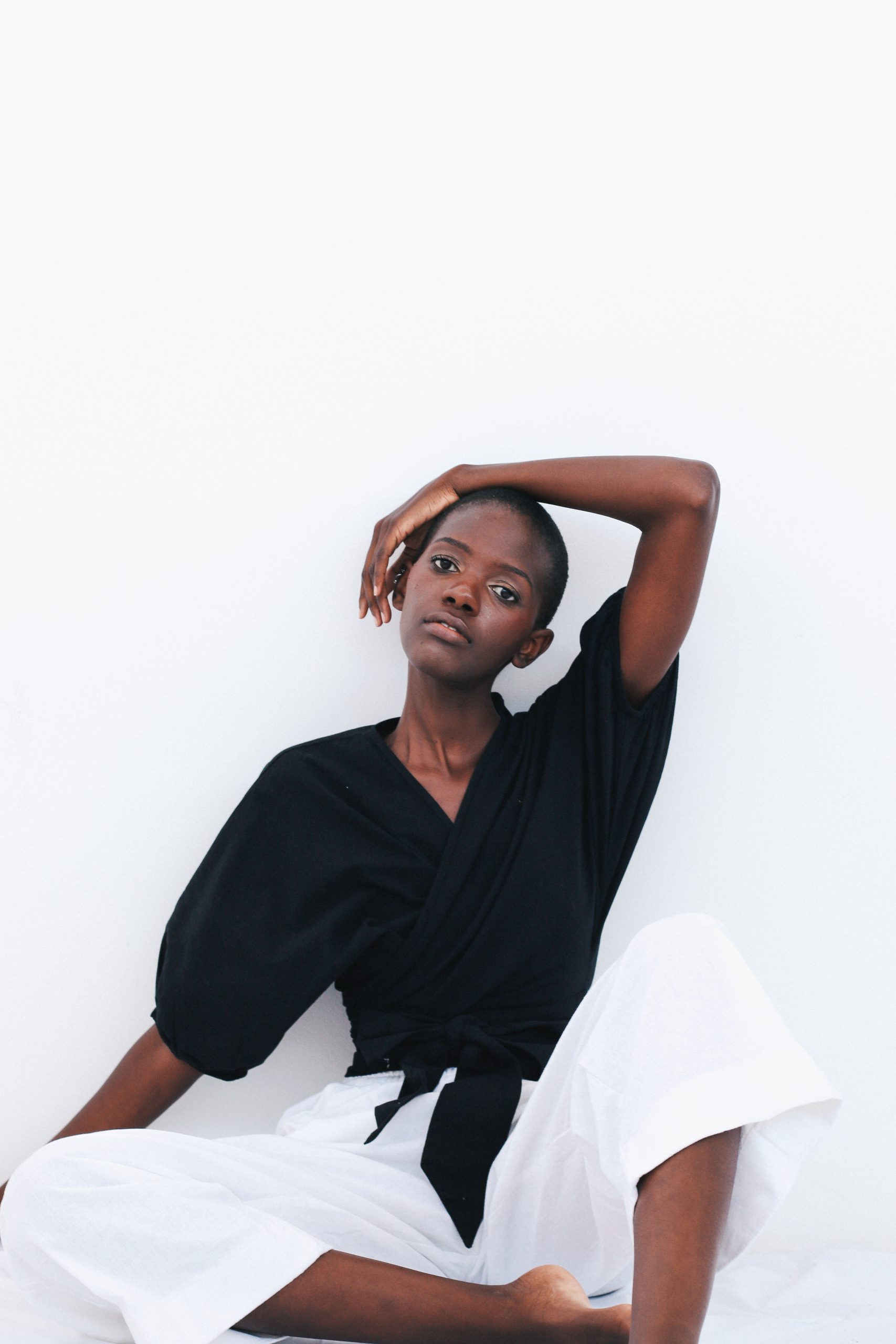 Voile Wrap Top